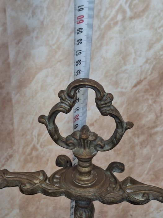 Месингов сет за камина в стил барок