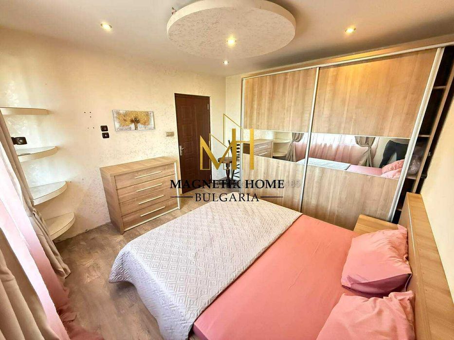 Магнетичен тристаен апартамент след основен ремонт до у-ще ”Петко Росен” в Зона А, ж.к. Меден Рудник