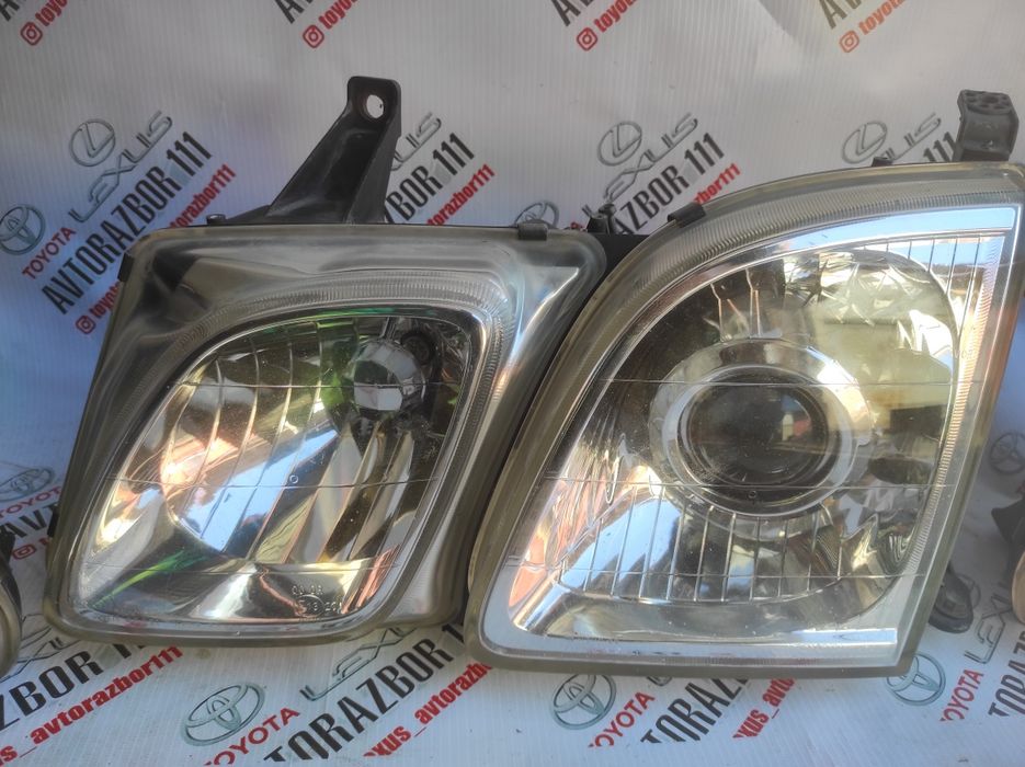 Фара левая LX470 стекло