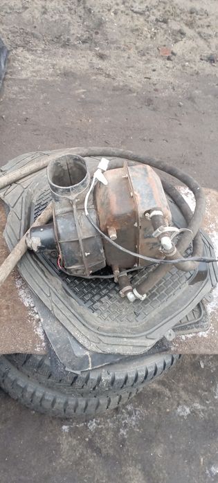 Доп печка с медным радиатором