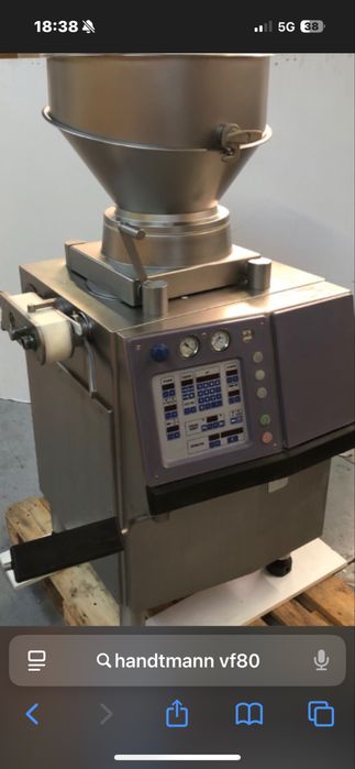 Хандтманн ВФ 80 вакуум пълначна машина