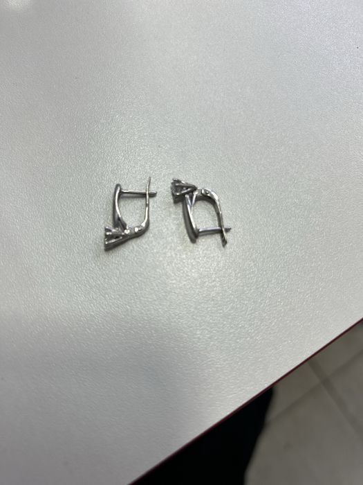 Серьги серебро отличное качество
