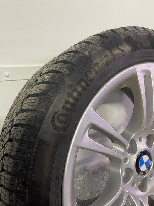 Продам шины с дисками 4 шт на BMW шипованные
