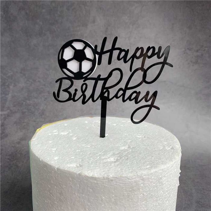 Topper/decoratiune Happy Birthday