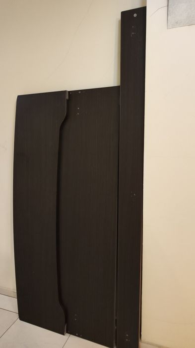 Легло разглобено цвят венге за матрак с размери 160 х 200 см