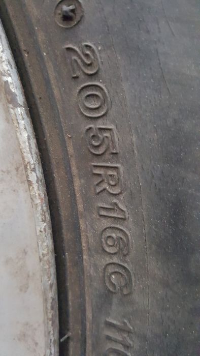 Джанта 16 5х130 с гума 205 16 С бриджстоун