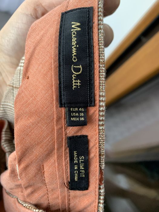 Pantaloni barbati Massino Dutti