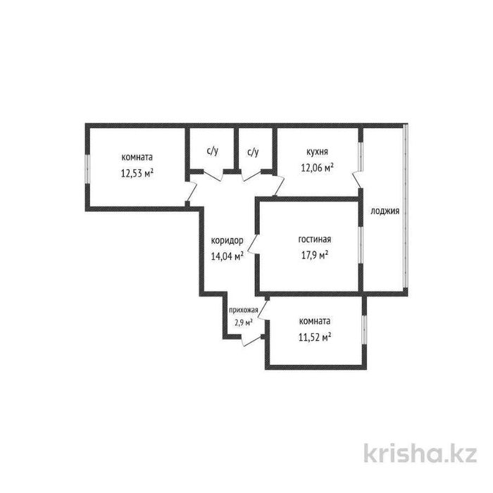 Продажа 3-комнатной квартиры Лайф Парк
