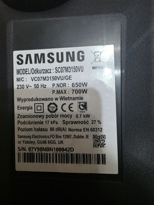 Samsung Aspirator