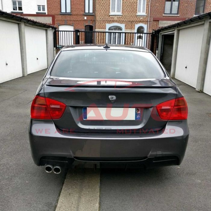 Дифузьор за задна броня BMW E90 (2005-2011), бмв тунинг лип,