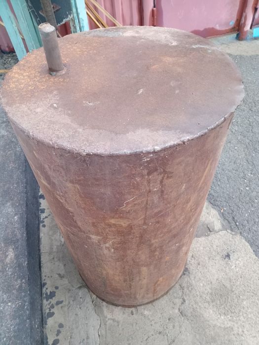 Бак железный для бани.