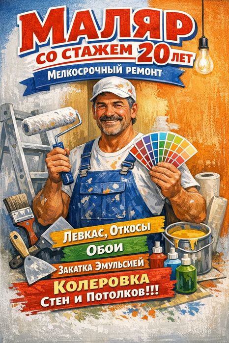 Мелкосрочный ремонт квартиры