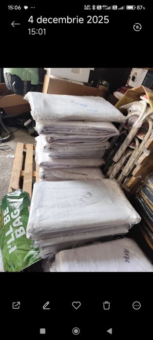 Prelată NOUĂ cauciucată groasă diferită dimensiuni