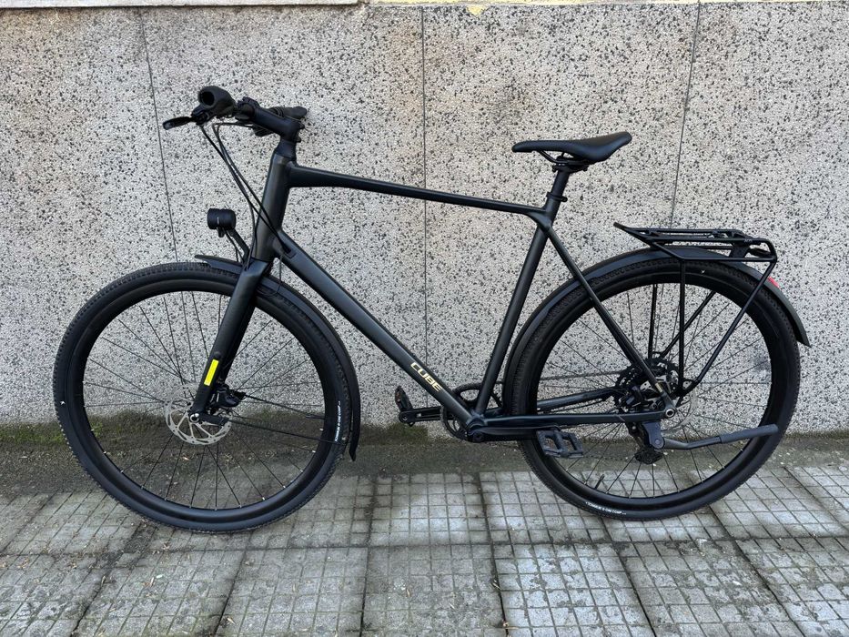 Cube Nulane Pro 28''/Shimano Cues/Динамо главина/Led light/2026