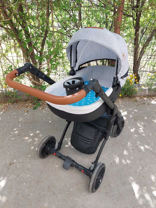 Vand carucior Krausman 3 in 1 Mirage Swift grey