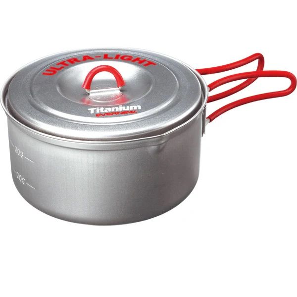Cana oala EVERNEW Titanium Ultralight Pot 900ml msr vargo
