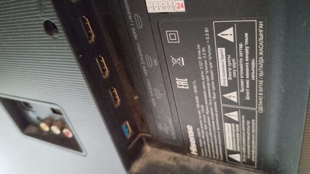 Телевизор очень большой