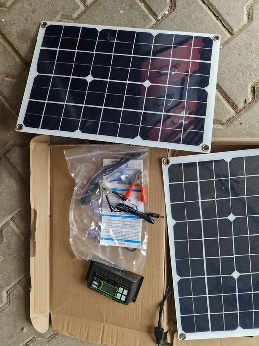 Kit solar pentru rulota , telefon
