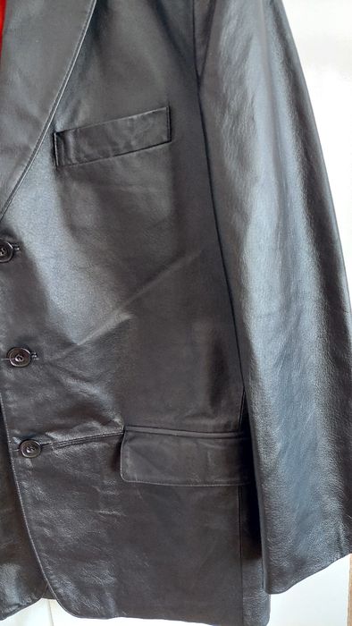 Haină din piele naturala Pierre Cardin pentru bărbați