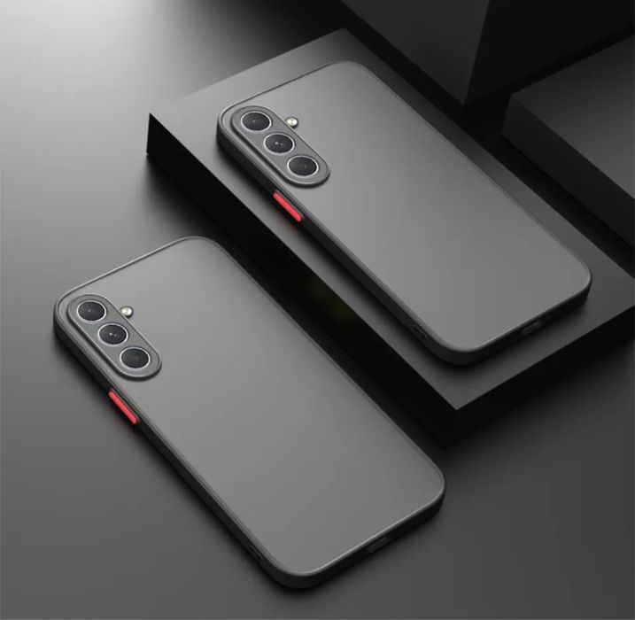 Samsung A14/A34/A54/A35/A55/A36/A56 Husa Hybrid Case Mata Margine Sili