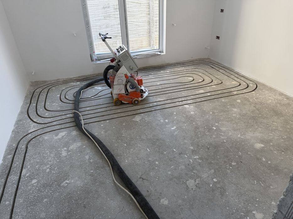 Incalzire in pardoseala prin canelare fara inaltare