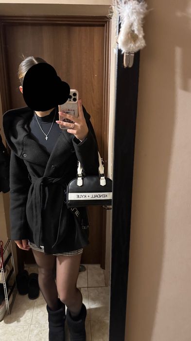 Черно палто New yorker