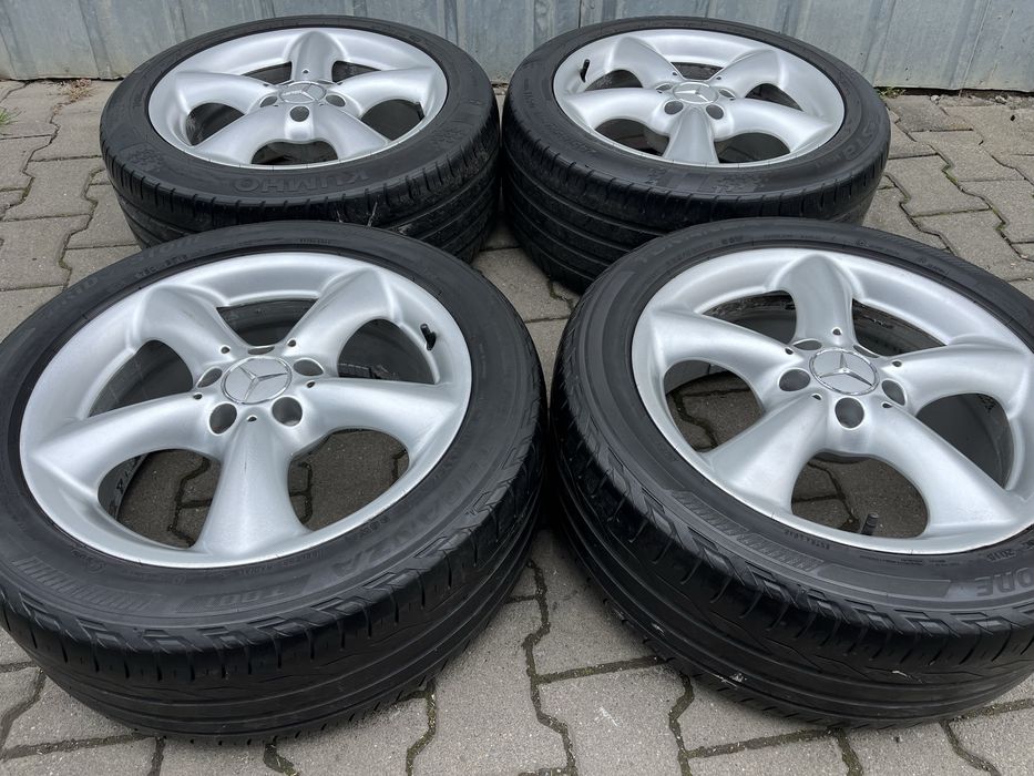 Jante aliaj 5x112mm, 245/45 R17, 225/50 R17,  Mercedes C E CLK SLK