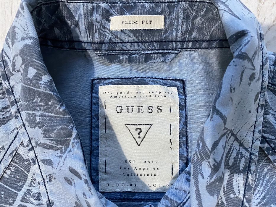Camasa Guess albastra