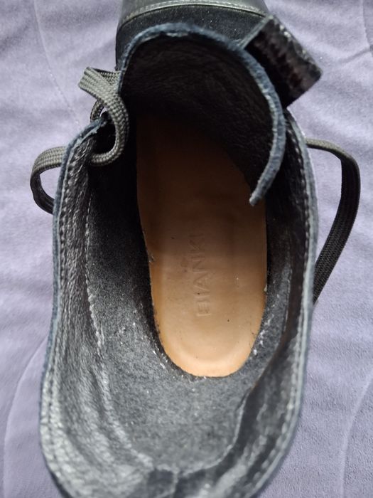 Боти Bianki ,почти нови. Естествен велур.