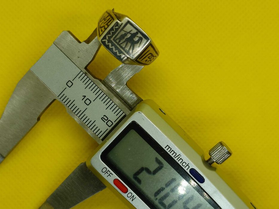 Inel argint etnic | călătorii deșert (bărbat, copil, cămilă)