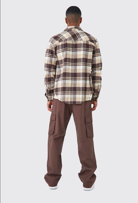 Мъжки карго панталони boohoooMAN - размери 30/S и 34/S-M