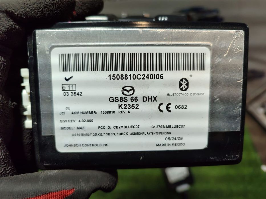 MODUL BLUETOOTH + MODUL REGLAJ FARURI + MODUL IPDM MAZDA 6 SPORT 2015 2.2 DIESEL BREAK / 2012-2025 / MAZDA 6 SPORT D 2.2 DIESEL 2009 / HATCHBACK 2007-2012 COD OEM GS8S-66-DHX / 35700-41619 / GAN75102XA / G46C675Y0B
