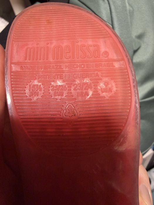 Детские сандалии Mini Melissa