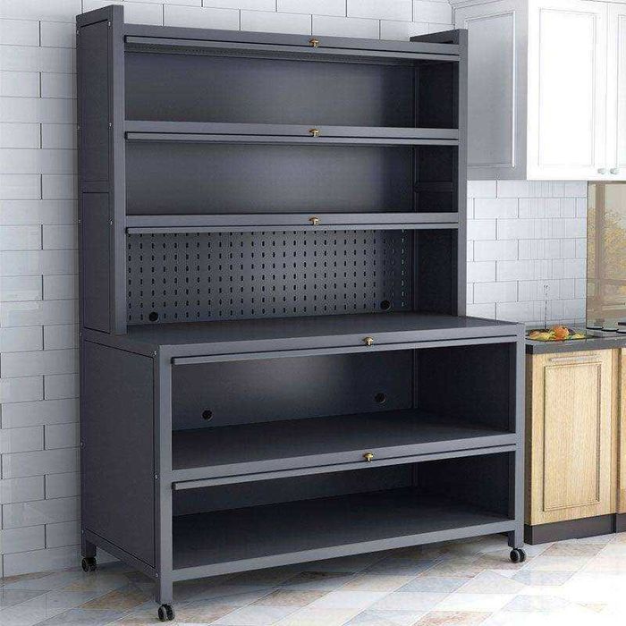 Oshxona uchun chang o'tkazmaydigan saqlash shkafi