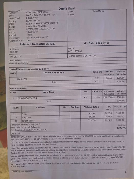 Opel Astra j, 1,7 Cdti , 2010