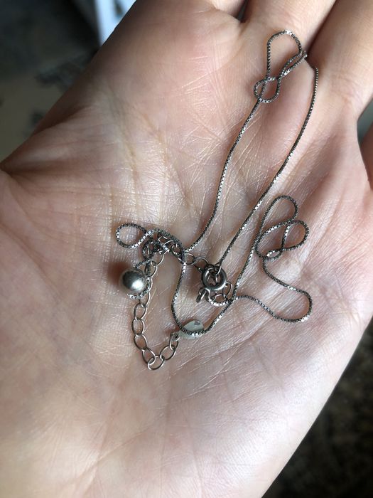 Чокер серебро 925