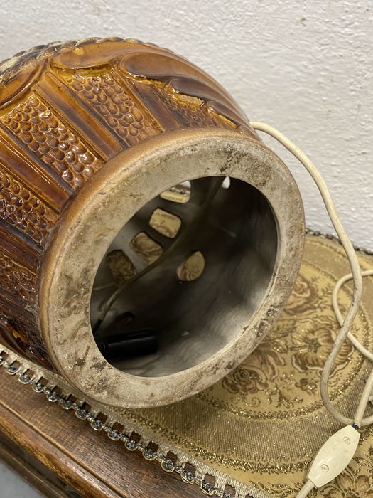 Винтидж немска лампа West German pottery 1960те колекционерска