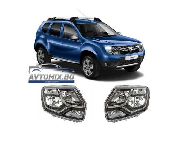 Фарове за DACIA DUSTER (2013-2018) ръчно рег.