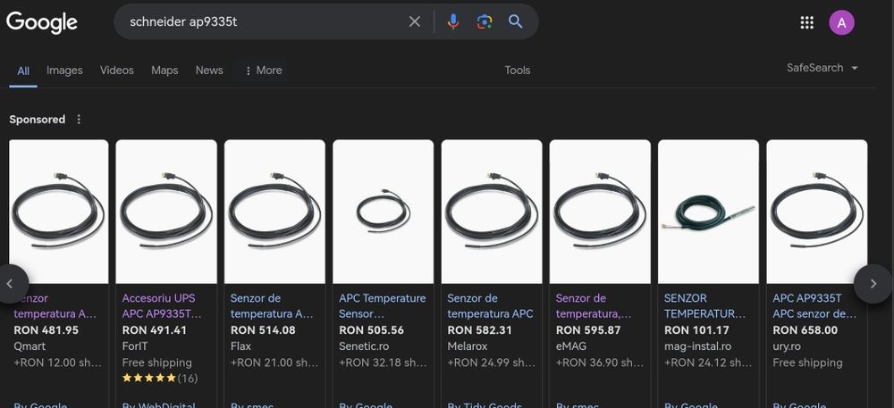 Senzor temperatura UPS APC AP9335T