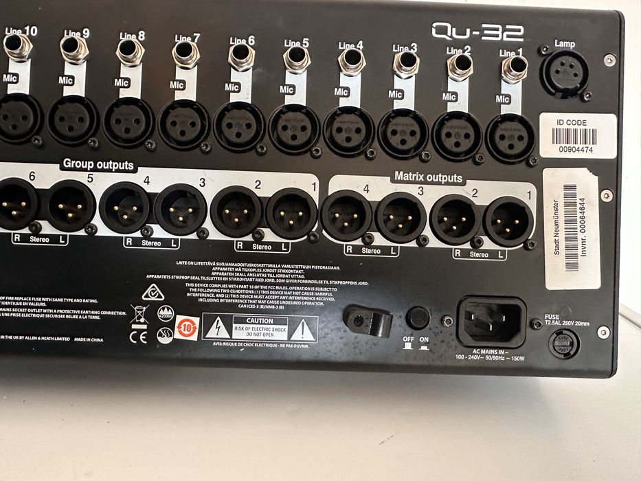 Mixer digital Allen&Heath QU32