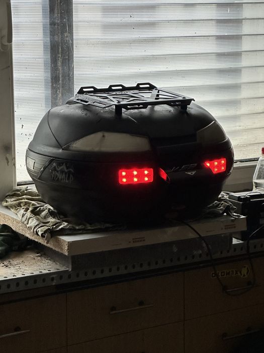 Topcase Kappa k53n monokey + spatar pasager + rack + stop