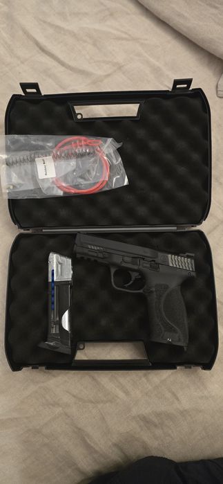 Pistol Airsoft Umarex Smith Wesson mp9.Cal 43