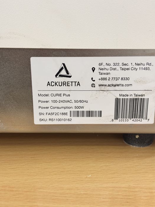 Imprimantă 3D Ackuretta SOL Plus + UV Box Curie Plus