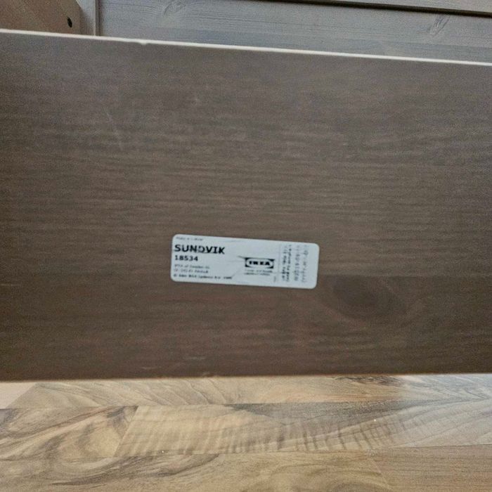 Детско легло  разтегателно легло SUNDVIK IKEA