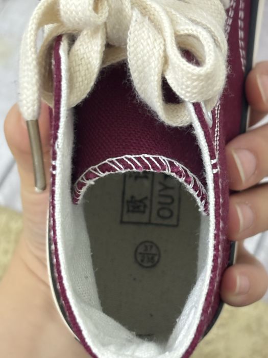 Красный converse кроссовки новые