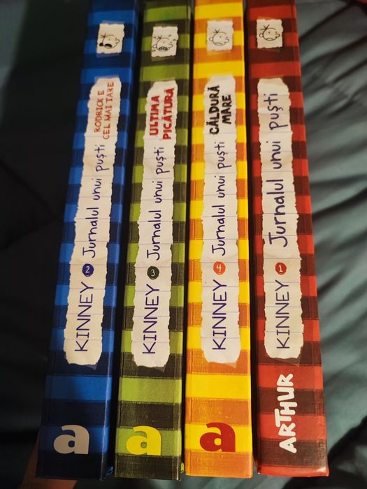 4 volume Jurnalul unui pusti