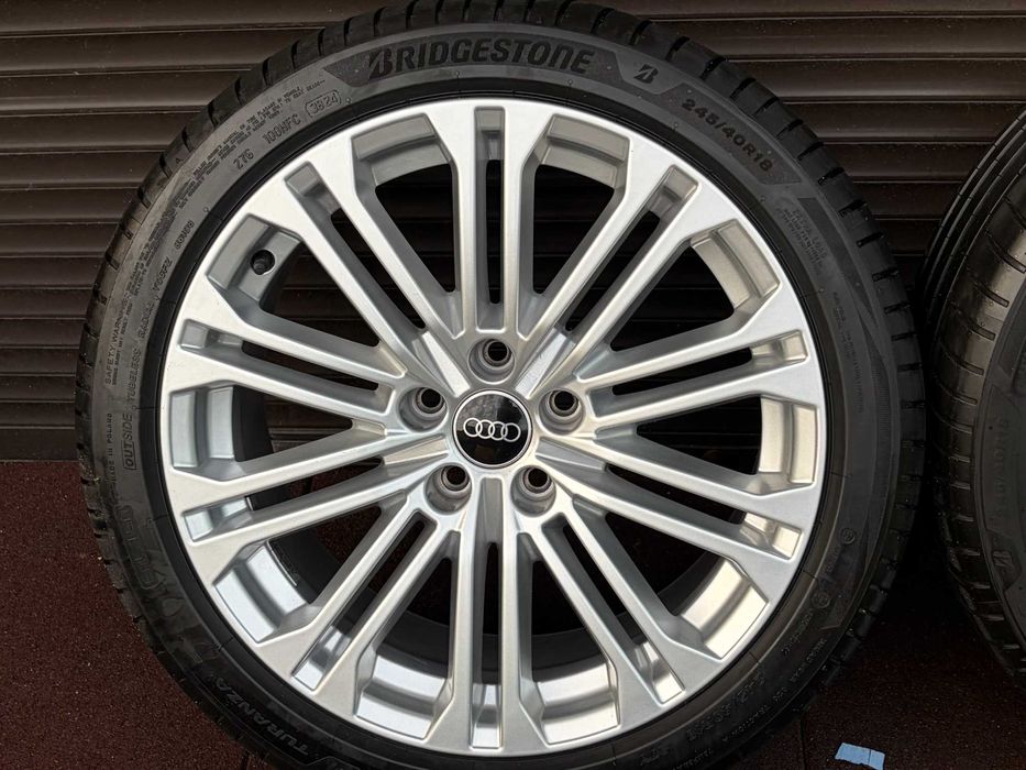 Jante Audi R18 anvelope vara 245/40/18 dot 3824 Bridgestone