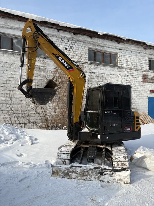 Мини экскаватор 6т гидромолот ковш