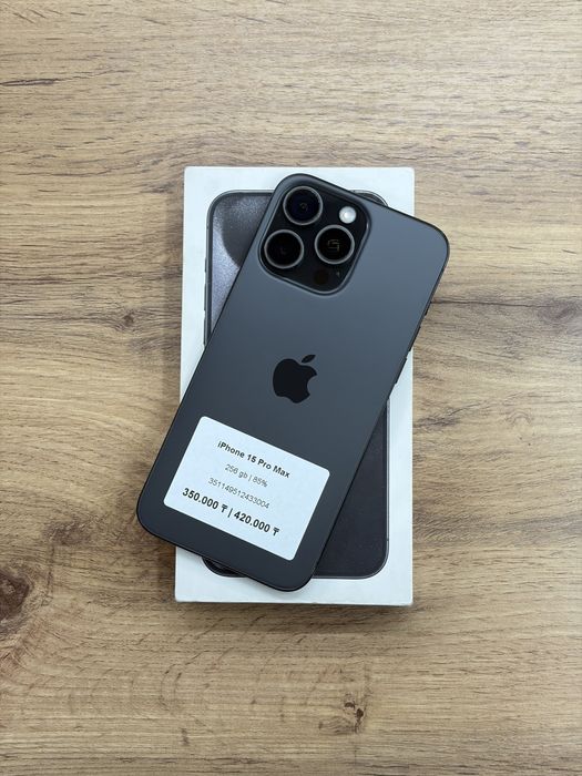 iPhone 15 Pro Max 256 gb 85% | iStatus Store