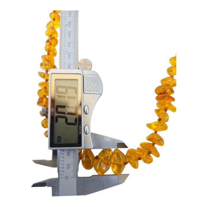 Colier chihlimbar natural